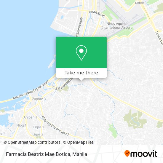 Farmacia Beatriz Mae Botica map