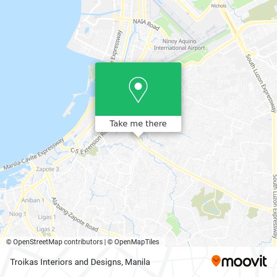 Troikas Interiors and Designs map