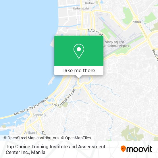 Top Choice Training Institute and Assessment Center Inc. map