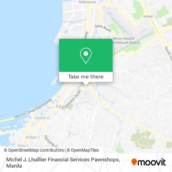 Michel J. Lhuillier Financial Services Pawnshops map