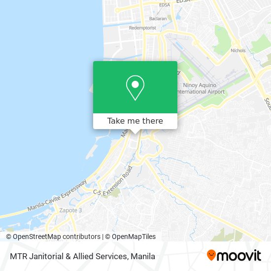 MTR Janitorial & Allied Services map