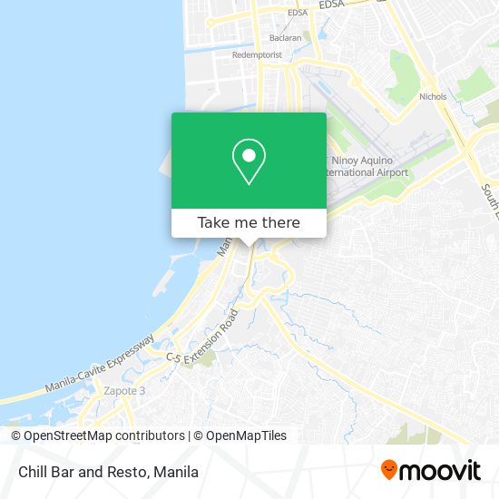 Chill Bar and Resto map
