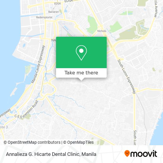 Annalieza G. Hicarte Dental Clinic map