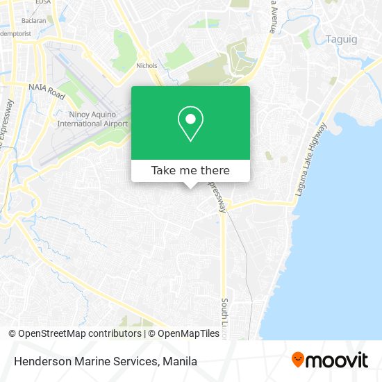 Henderson Marine Services map