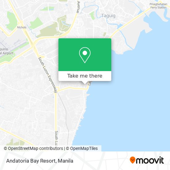 Andatoria Bay Resort map