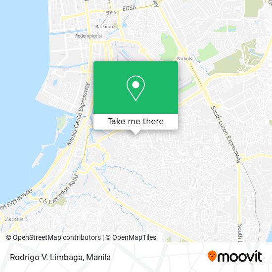 Rodrigo V. Limbaga map