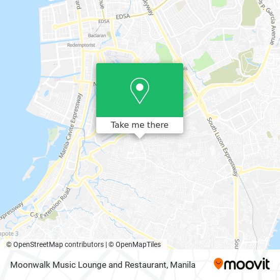 Moonwalk Music Lounge and Restaurant map