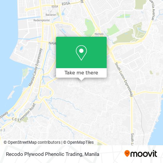 Recodo Plywood Phenolic Trading map