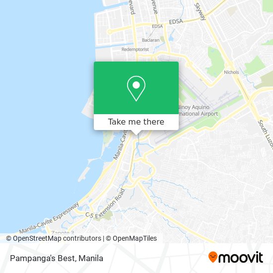 Pampanga's Best map