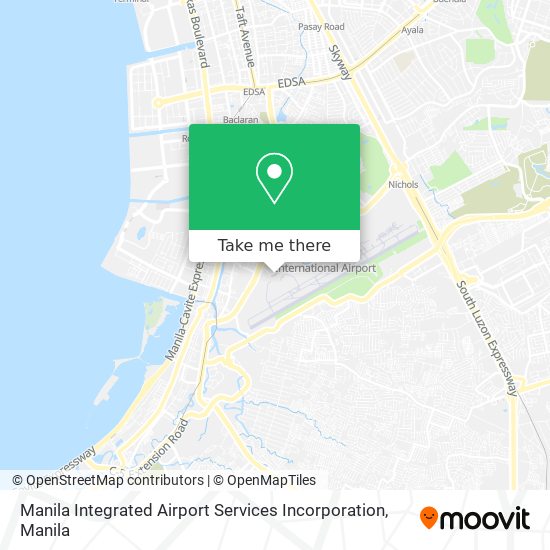 Manila Integrated Airport Services Incorporation map