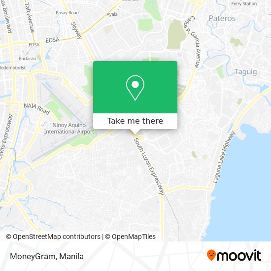 MoneyGram map