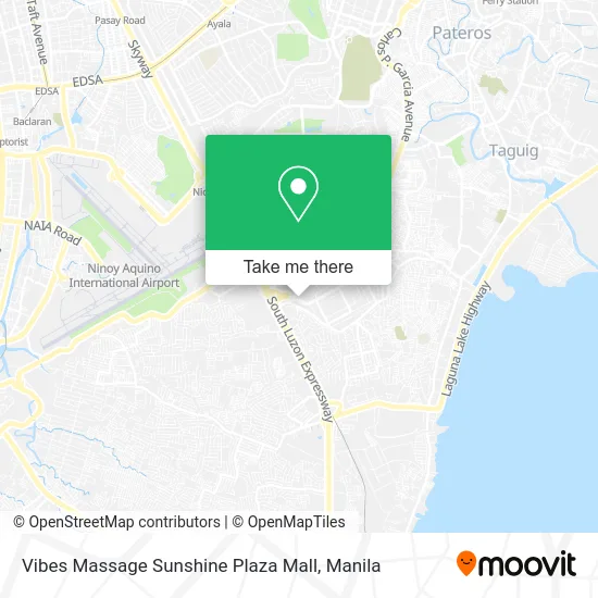 Vibes Massage Sunshine Plaza Mall map