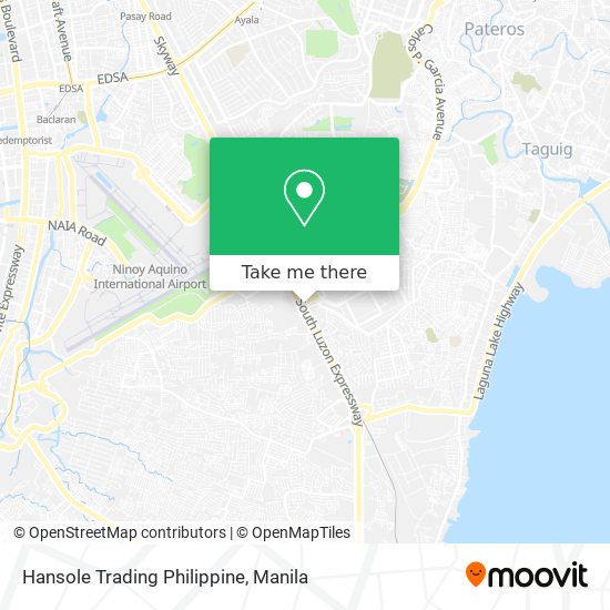 Hansole Trading Philippine map