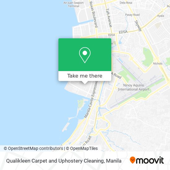 Qualikleen Carpet and Uphostery Cleaning map