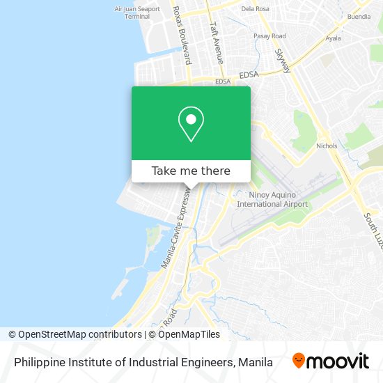 Philippine Institute of Industrial Engineers map