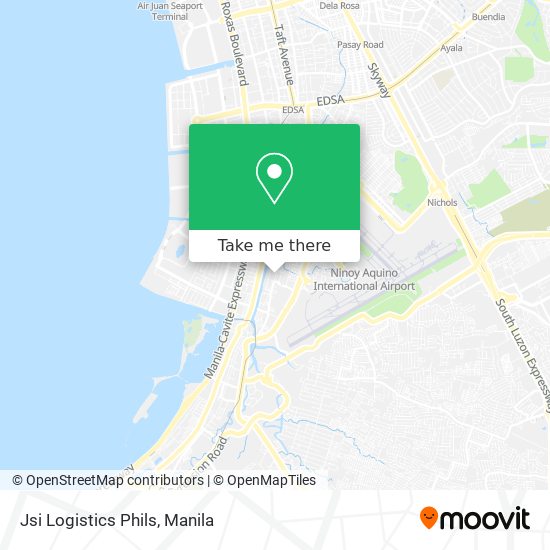 Jsi Logistics Phils map