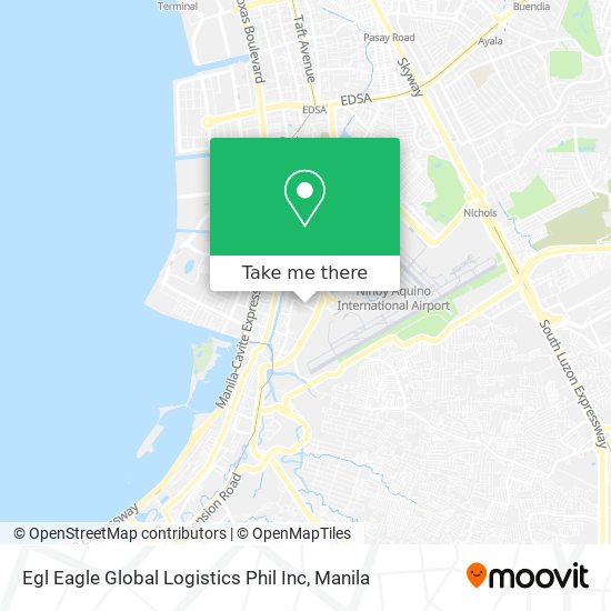 Egl Eagle Global Logistics Phil Inc map