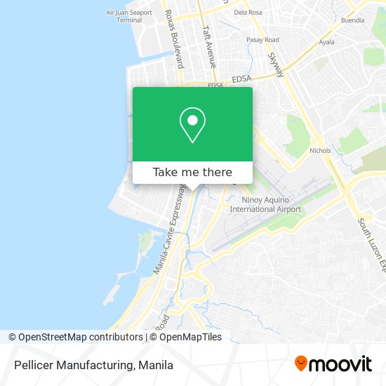 Pellicer Manufacturing map