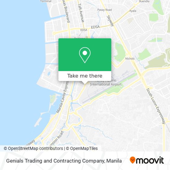 Genials Trading and Contracting Company map