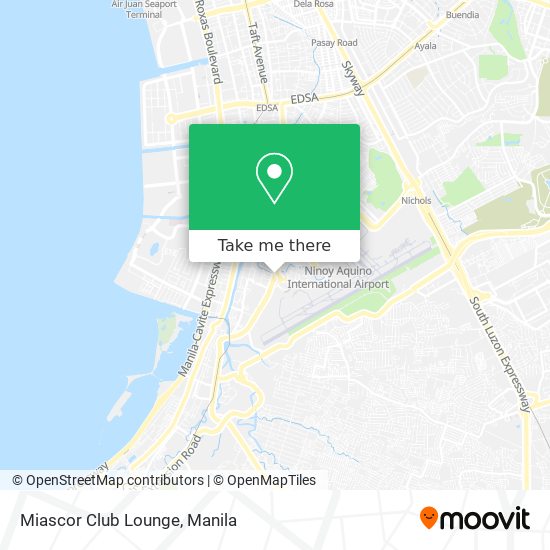 Miascor Club Lounge map