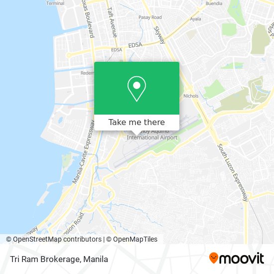 Tri Ram Brokerage map