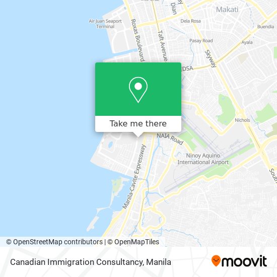 Canadian Immigration Consultancy map