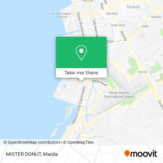 MISTER DONUT map