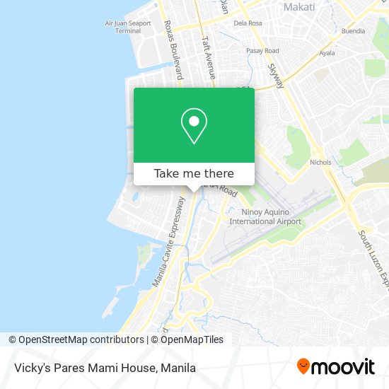 Vicky's Pares Mami House map