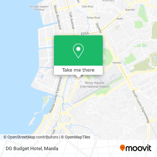 DG Budget Hotel map