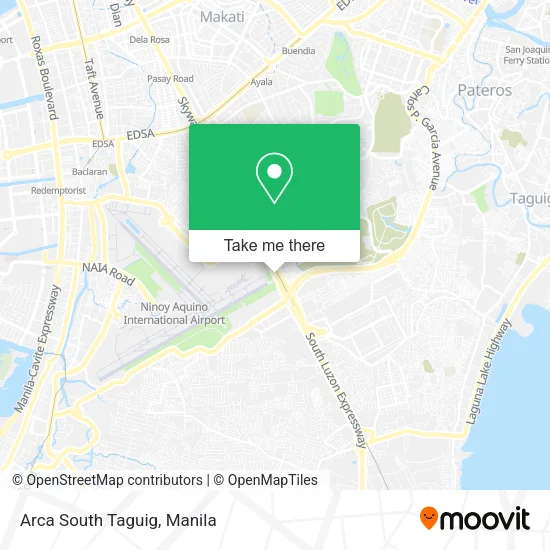 Arca South Taguig map