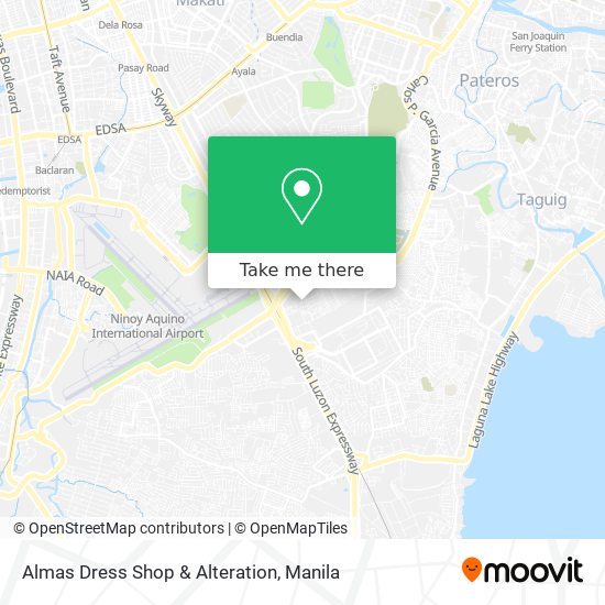 Almas Dress Shop & Alteration map