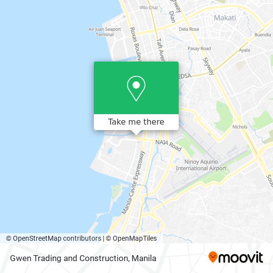 Gwen Trading and Construction map