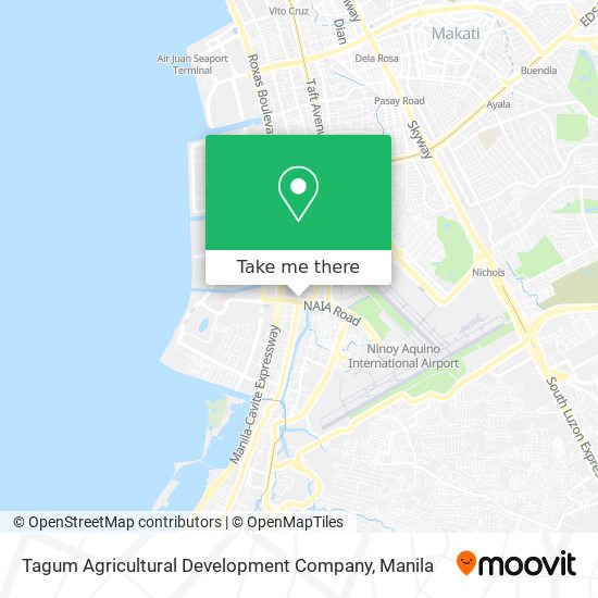 Tagum Agricultural Development Company map