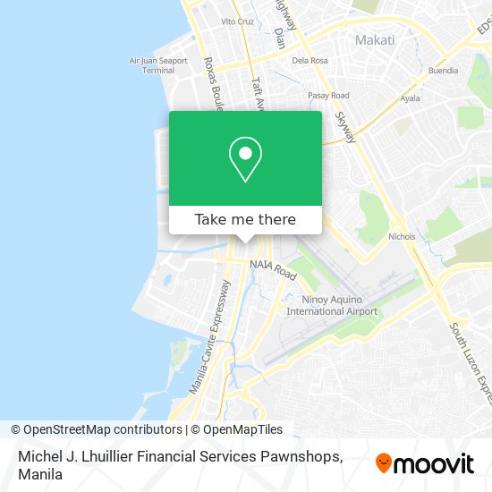 Michel J. Lhuillier Financial Services Pawnshops map