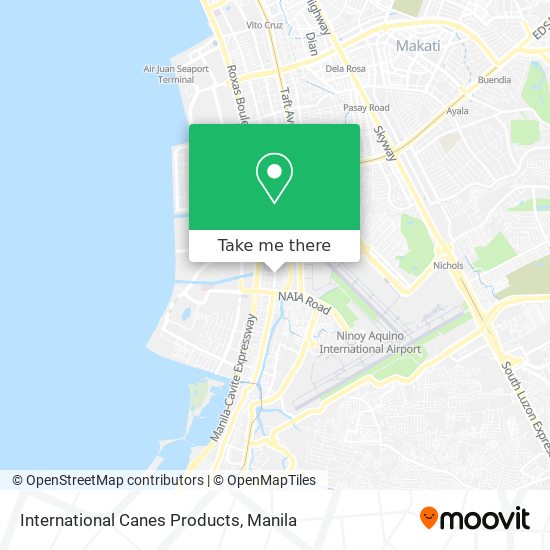 International Canes Products map