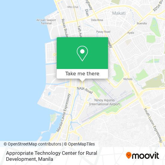 Appropriate Technology Center for Rural Development map