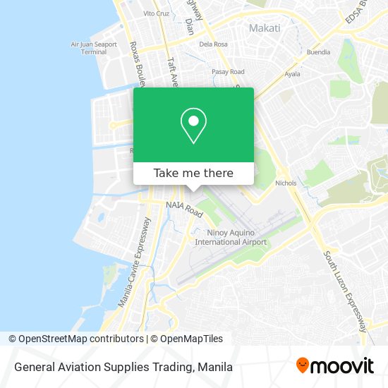 General Aviation Supplies Trading map