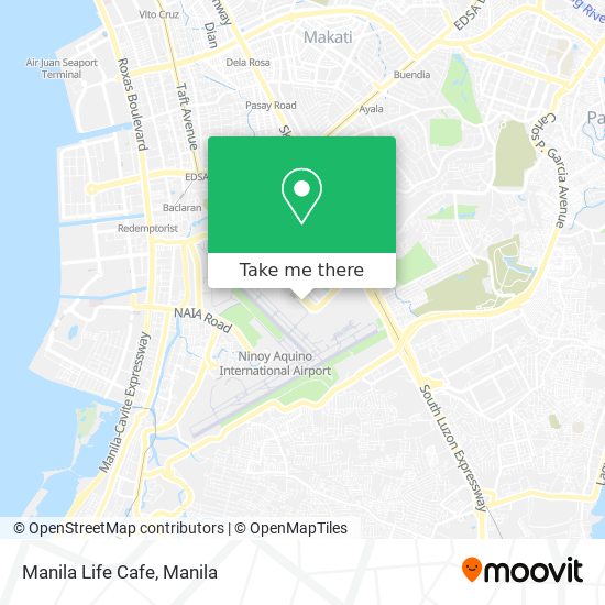 Manila Life Cafe map