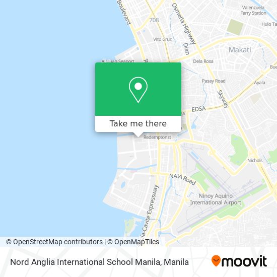 Nord Anglia International School Manila map