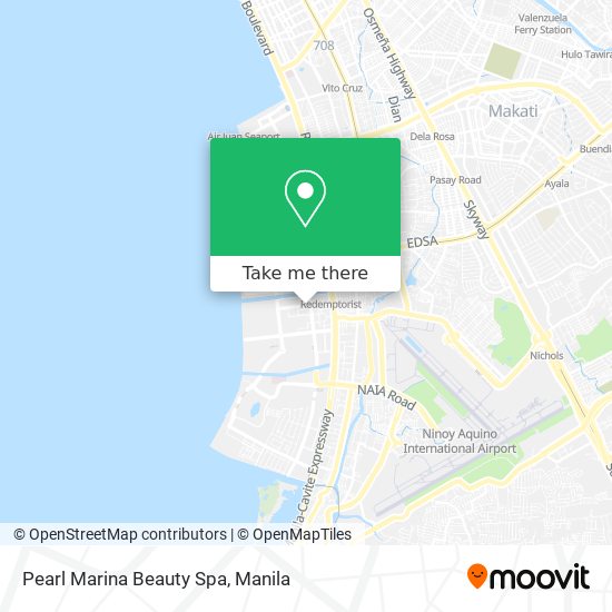 Pearl Marina Beauty Spa map