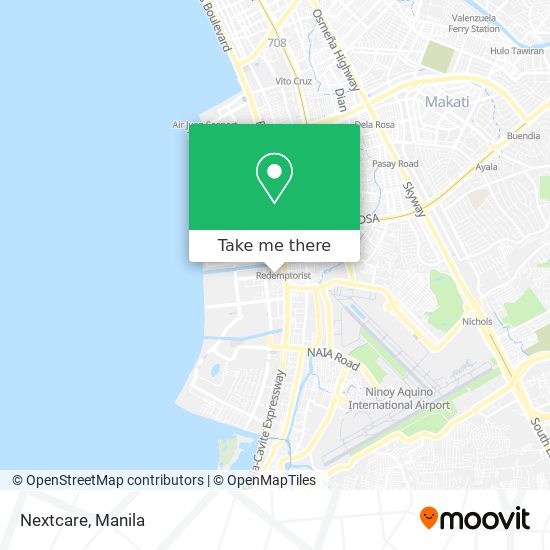 Nextcare map