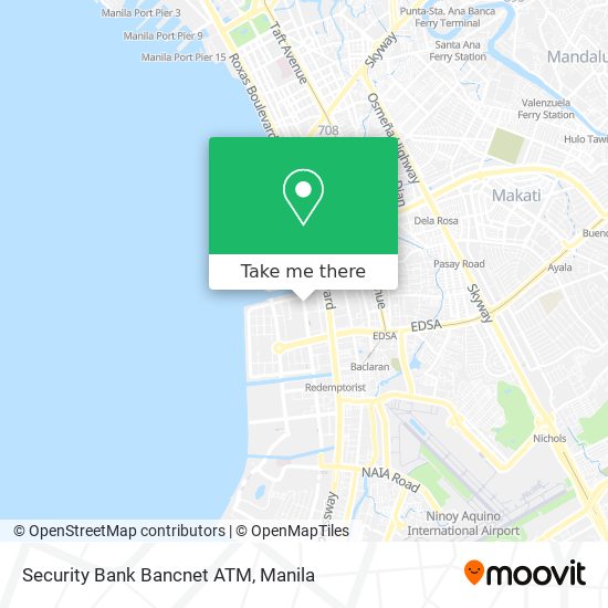 Security Bank Bancnet ATM map