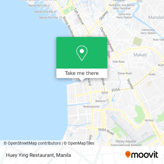 Huey Ying Restaurant map