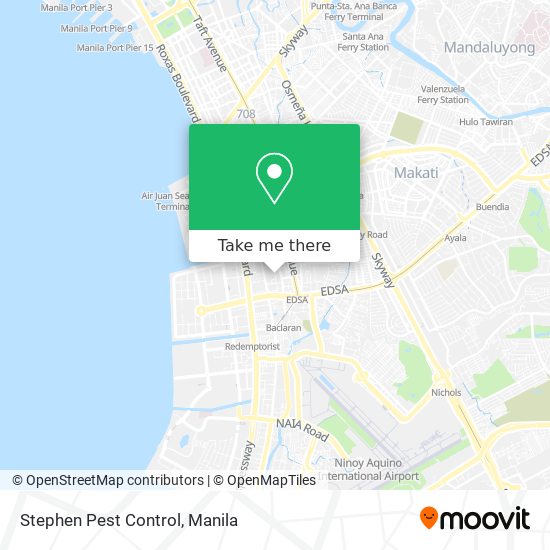 Stephen Pest Control map