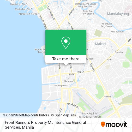 Front Runners Property Maintenance General Services map