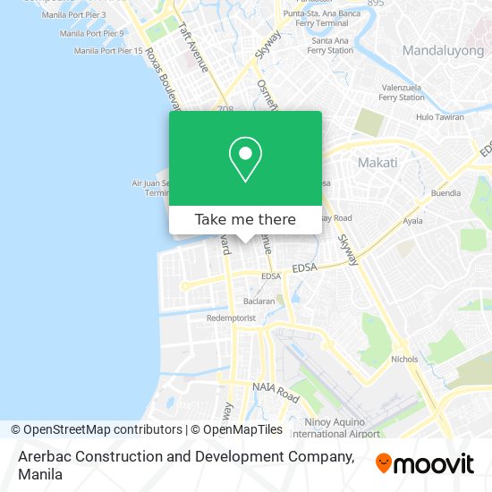 Arerbac Construction and Development Company map