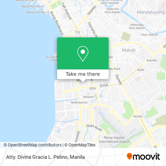 Atty. Divina Gracia L. Pelino map