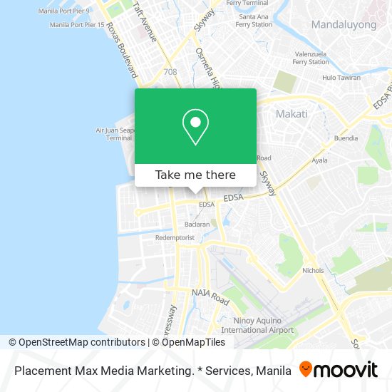 Placement Max Media Marketing. * Services map