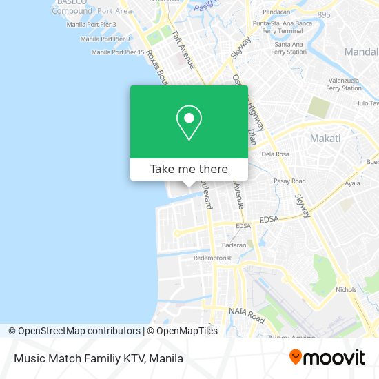 Music Match Familiy KTV map