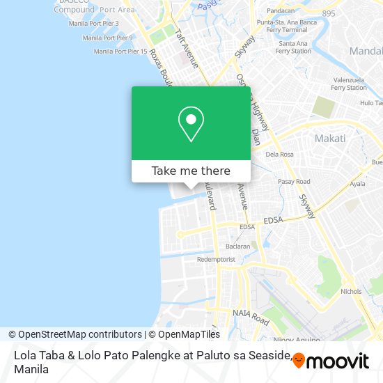 Lola Taba & Lolo Pato Palengke at Paluto sa Seaside map